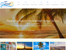 Tablet Screenshot of ciatourviagens.com.br